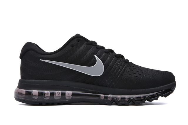 nike air max 2017 black running shoes