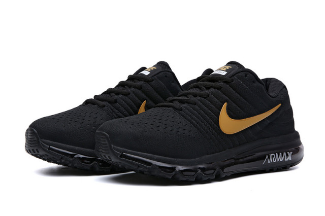 nike air max 2017 black gold